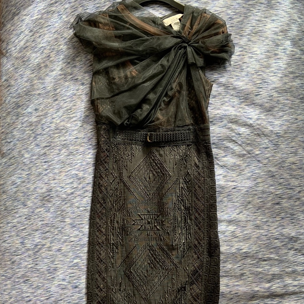 Byron Lars Beauty Mark Dress 90's Vintage Dress